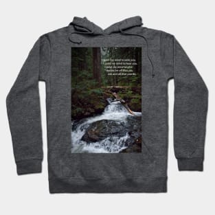 I Quiet My Mind: Lake 22 Trail Hoodie